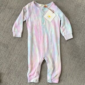 Fairwell Pastel Rainbow Kids Footie